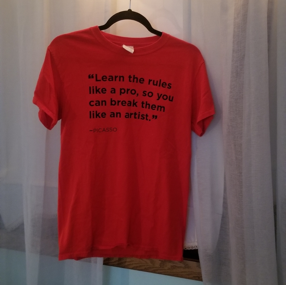 Picasso Quote Shirt